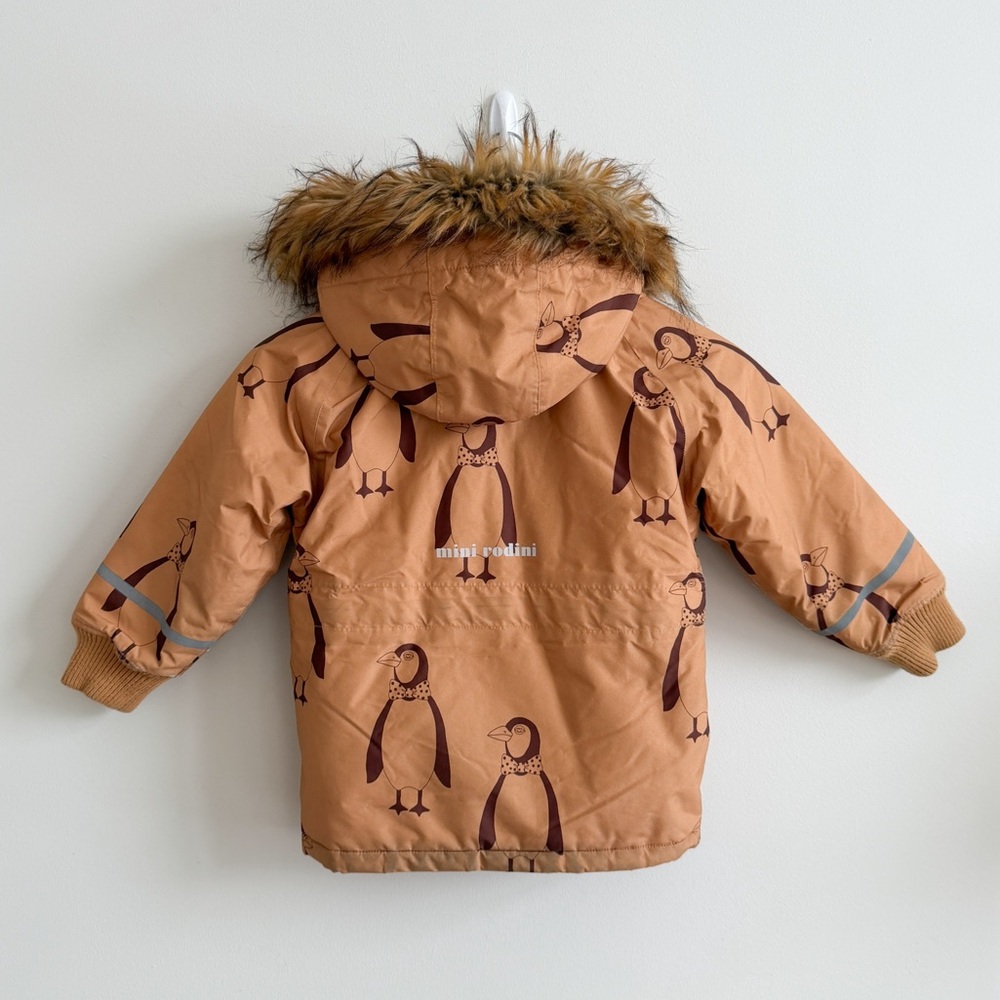 MINI RODINI • Penguin K2 Parka in Beige - Picture 10 of 15